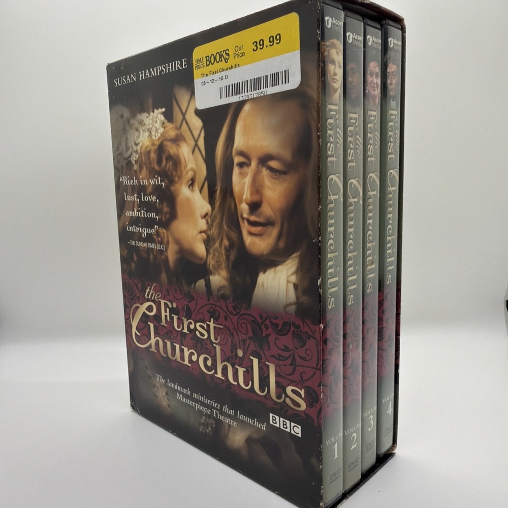 The First Churchills 4-Disc DVD Box Set 1969 TV Mini-Series BBC Susan Hampshire
